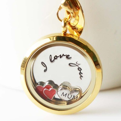 Yellow Gold Magnetic Locket